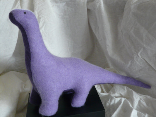 Tall lavender and purple dino