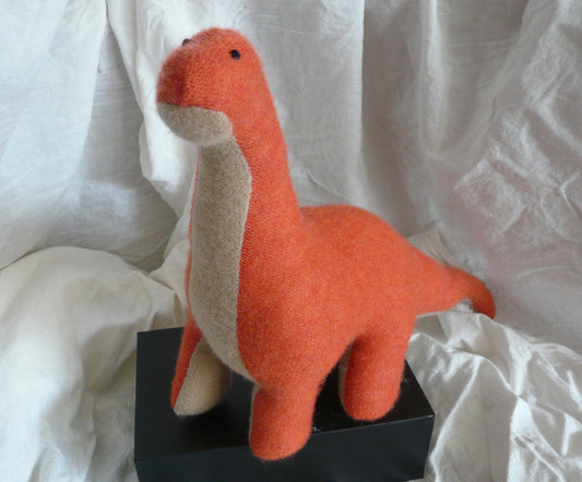 Tall orange dino